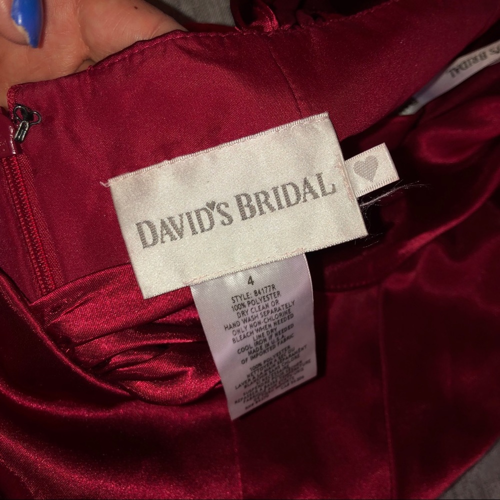 David’s Bridal Bridesmaid Dress - Picture 8 of 8
